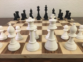 Thingisplore - 3D Printed 3D Chess Set 